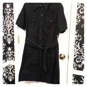 Black knee-length Merona dress